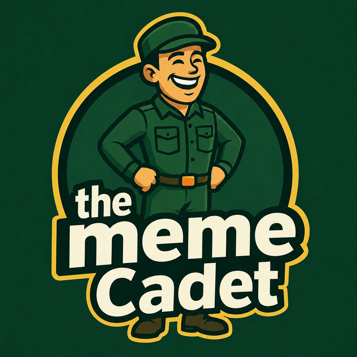 THEMEMECADET — the meme Cadet · official logo